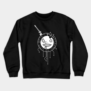 Emil (White on Black) Crewneck Sweatshirt